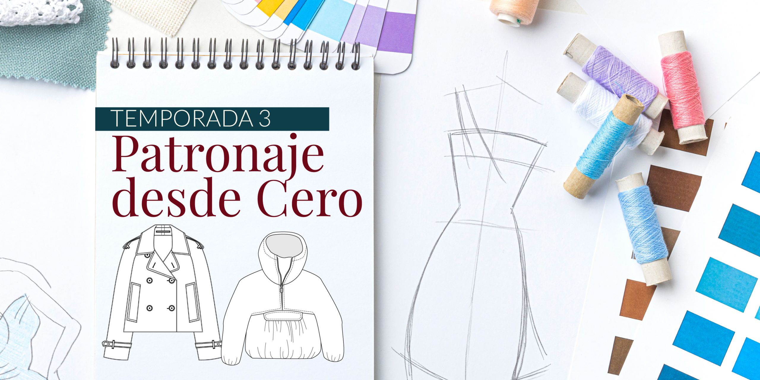 Patronaje desde cero - Temporada 3