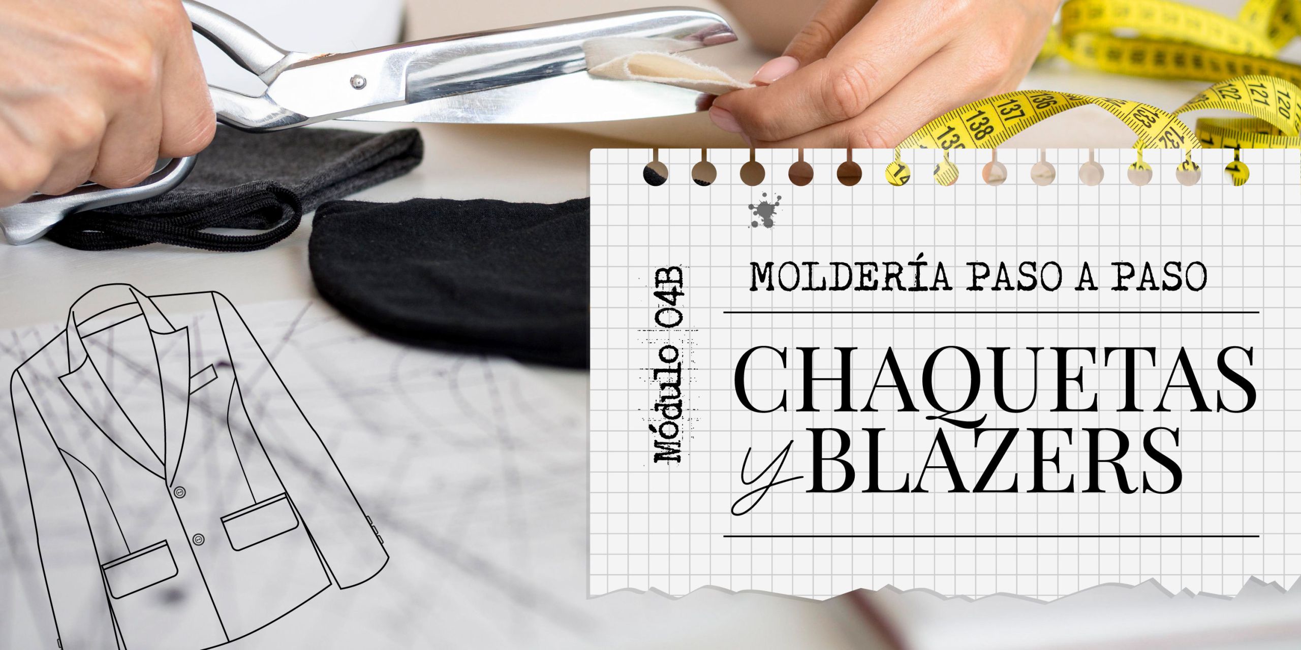 Patronaje chaqueta sastre