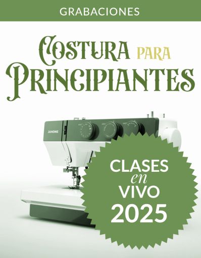 Clases grabadas del club de costura para principiantes
