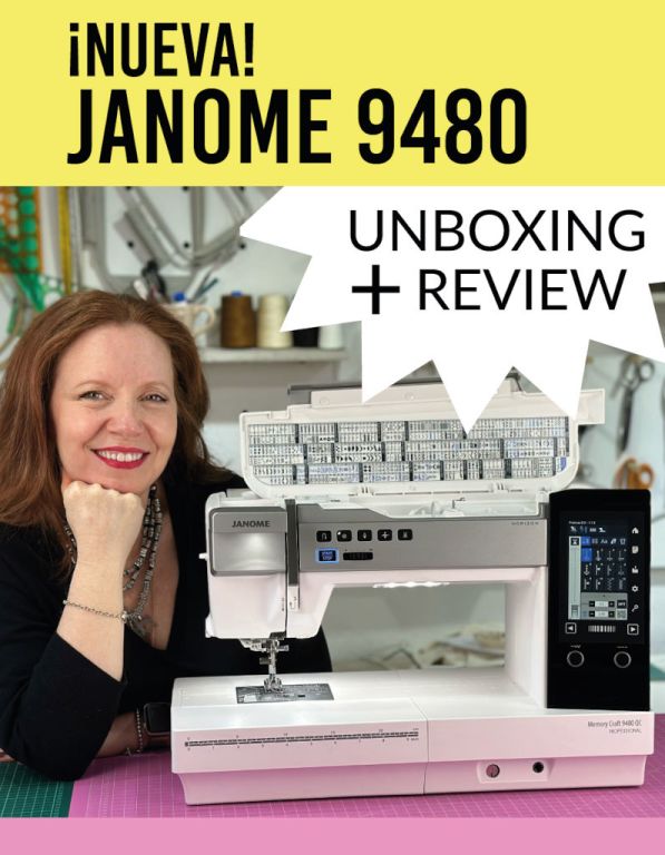Unboxing y review de la nueva Janome MC9480