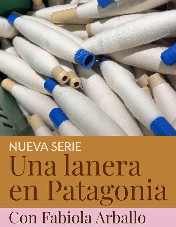 Una lanera en la Patagonia