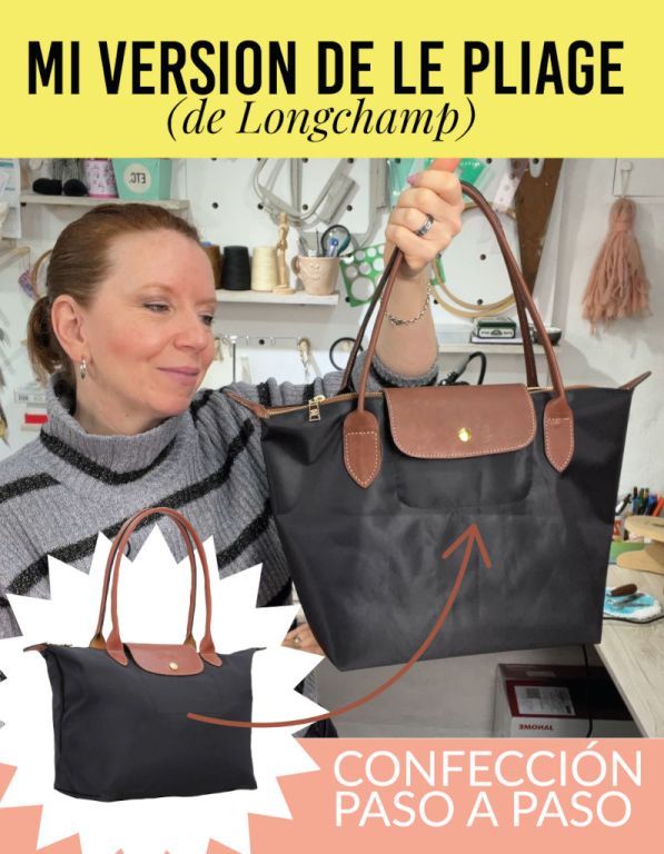  Mi versión del bolso Pliage de Longchamp - Parte 2