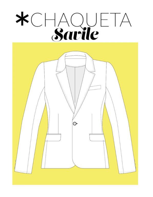Chaqueta Savile