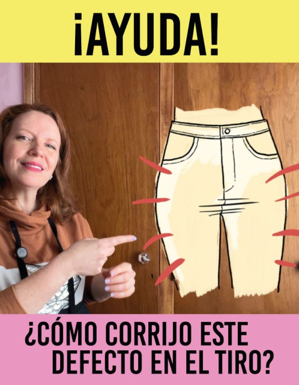 Cómo corrijo defectos en el tiro del pantalón