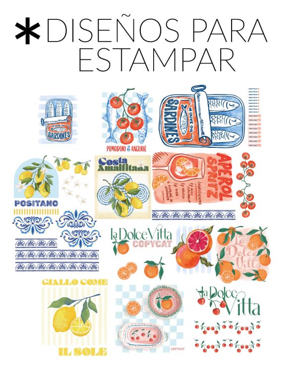 Diseño para estampas