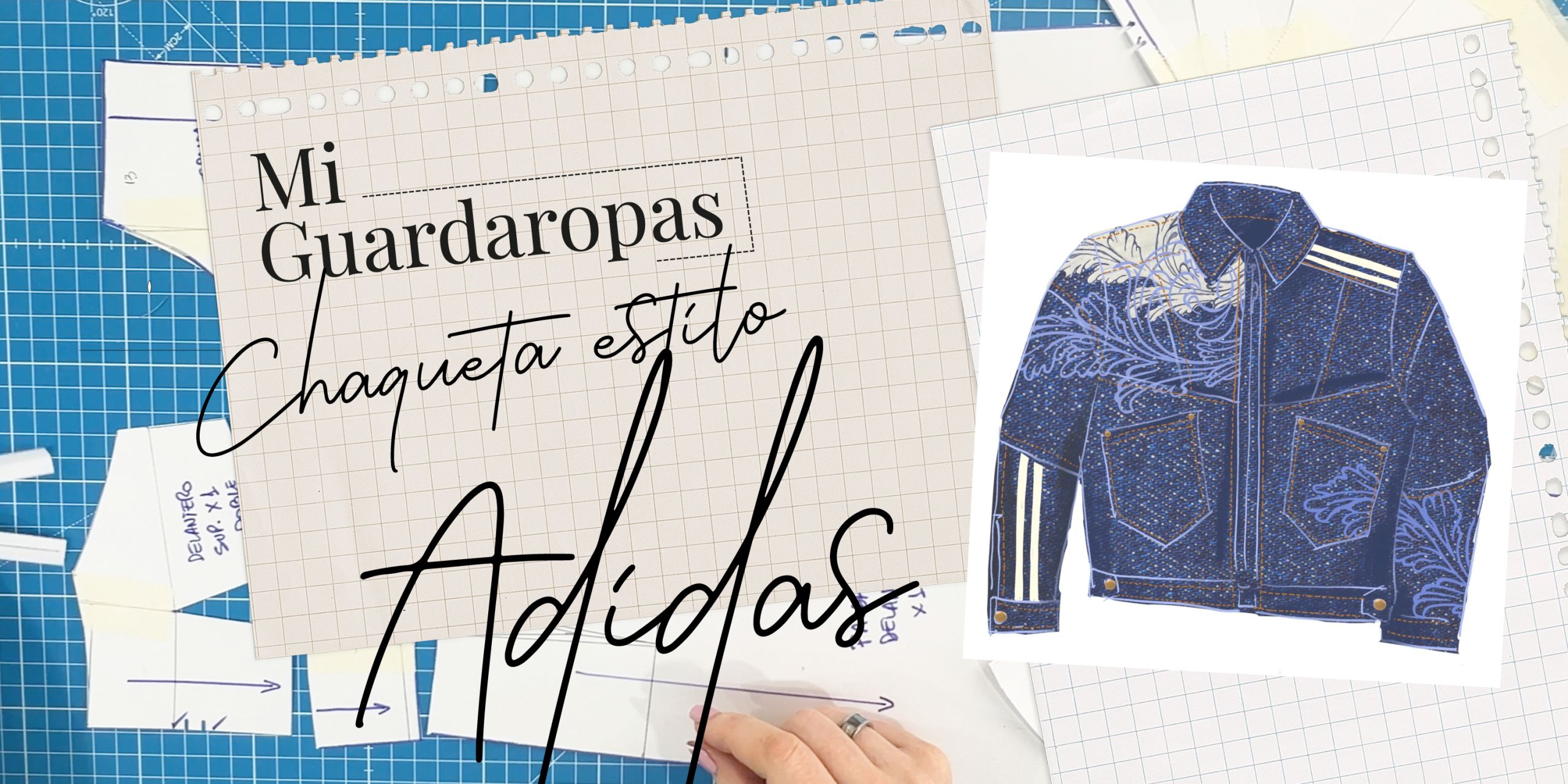 Una chaqueta estilo Adidas