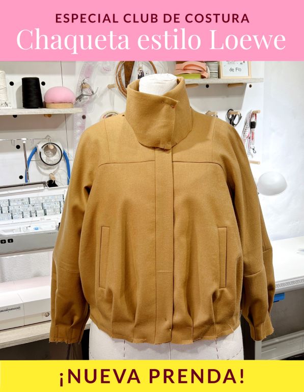 Chaqueta estilo Loewe