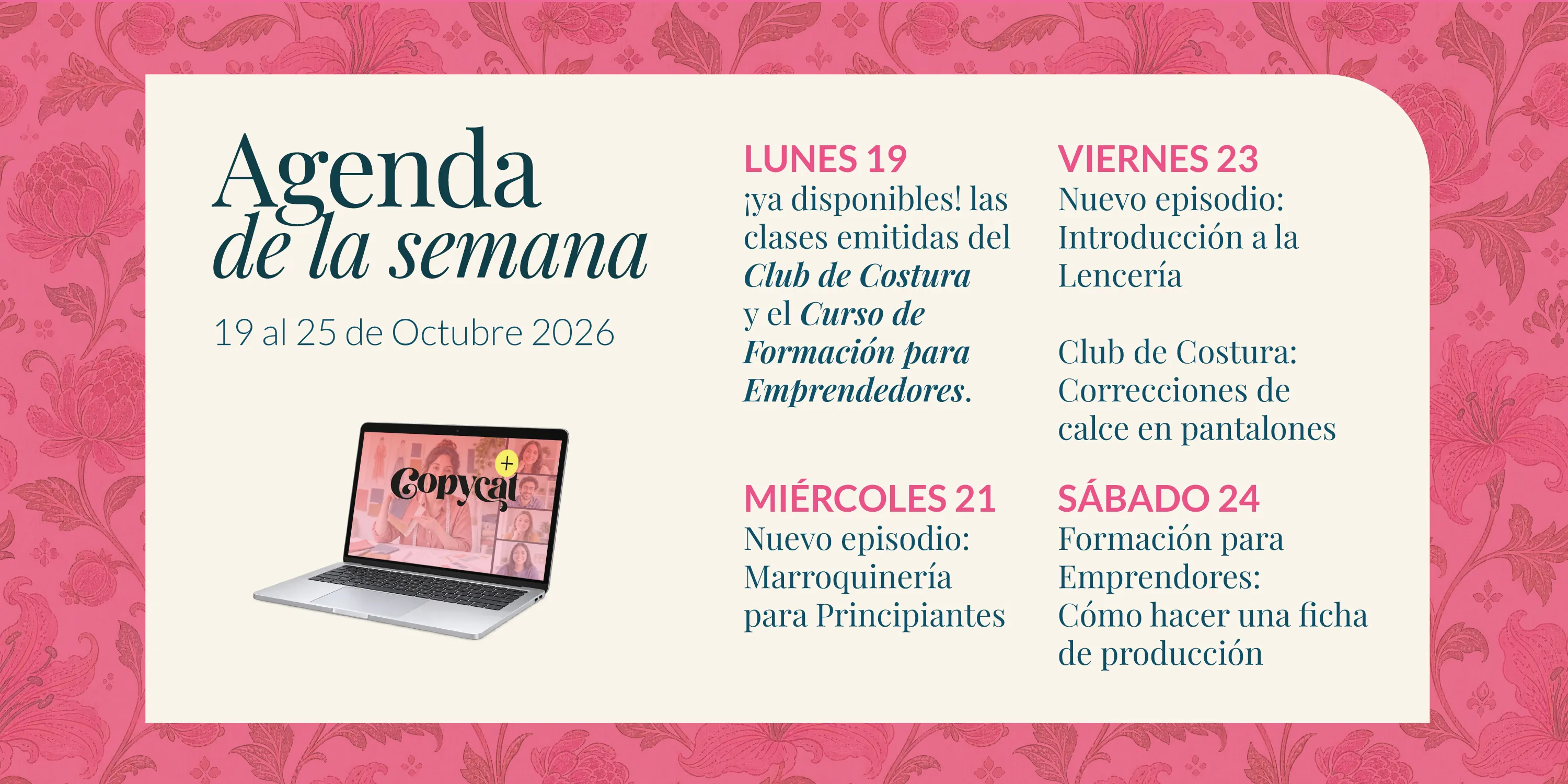 Agenda de Octubre