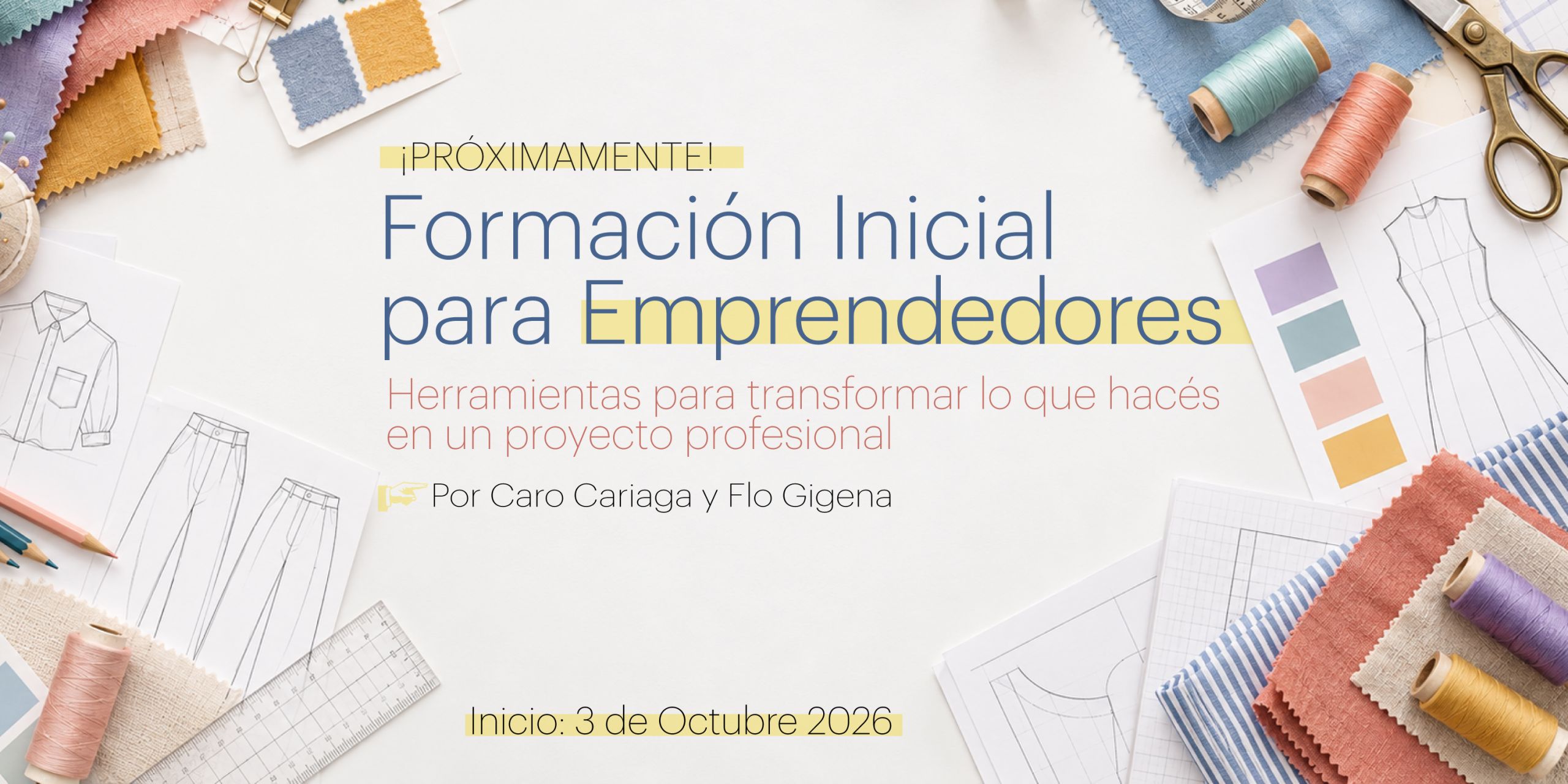 Formación inicial para emprendedores